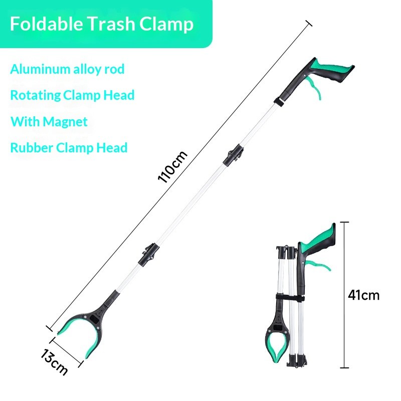 Unbranded Sanitation Tool Trash Picker Litter Grabber 36 Inch Lightweight New